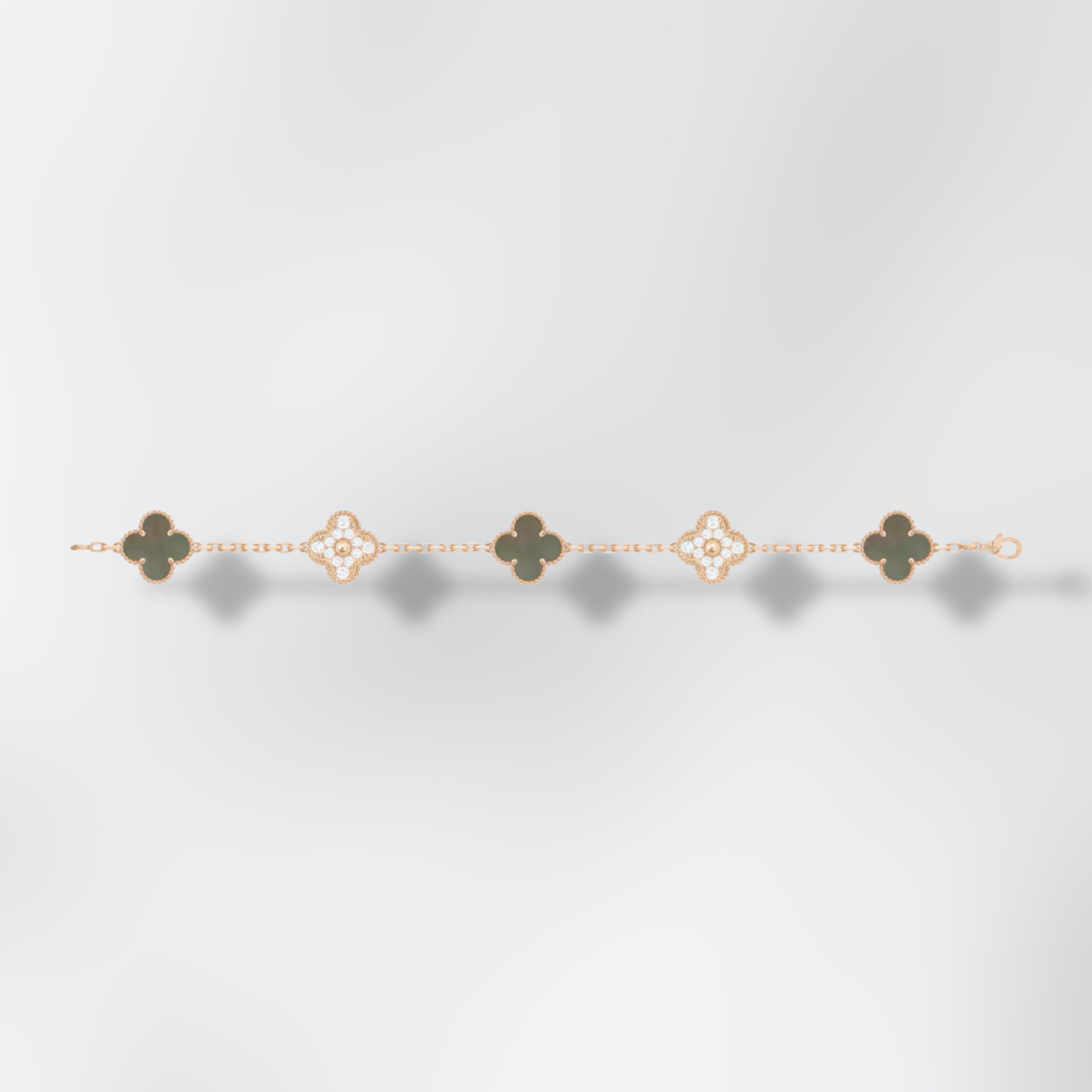 Bracelet Nacre Alhambra 5 motifs