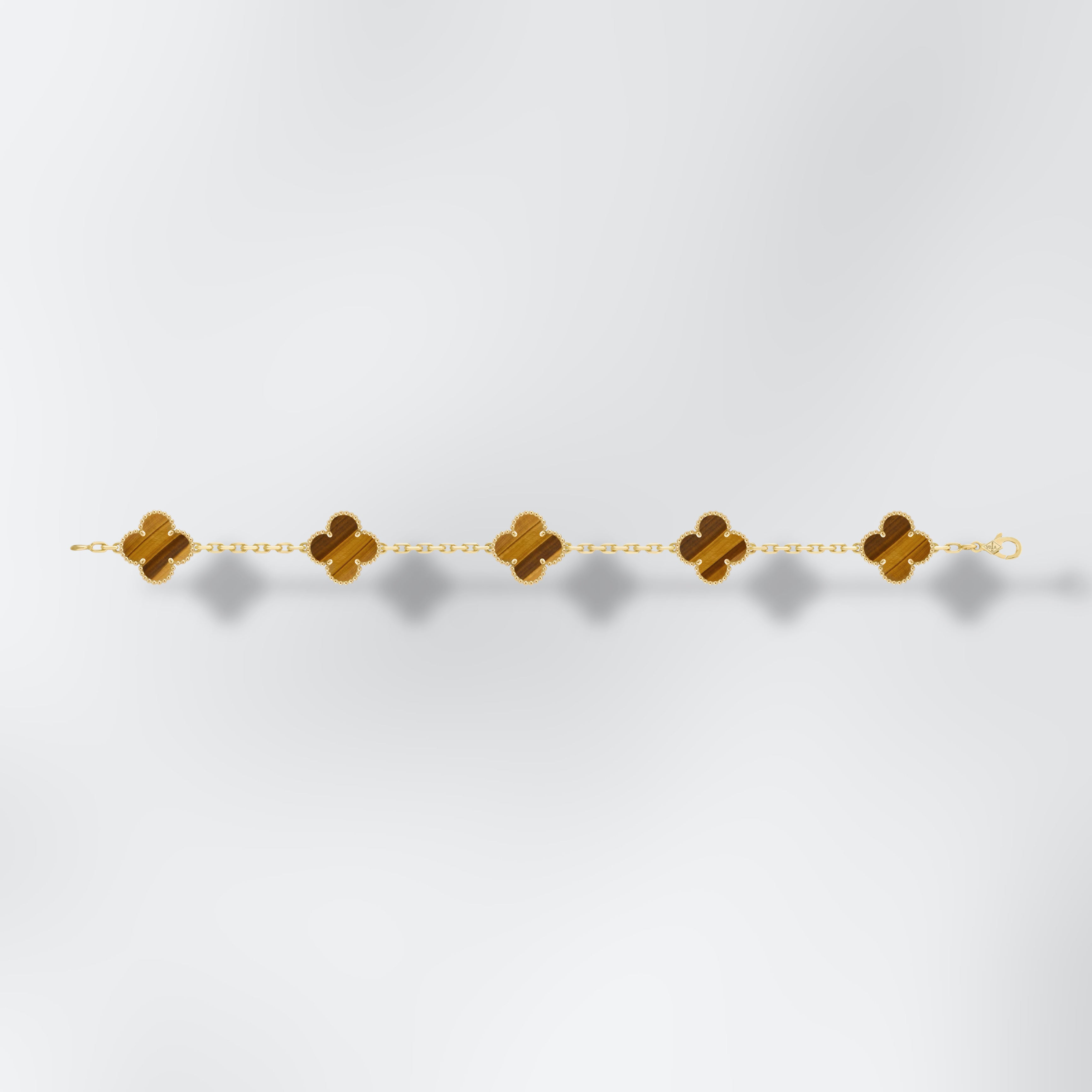 Bracelet Oeil De Tigre Alhambra 5 motifs