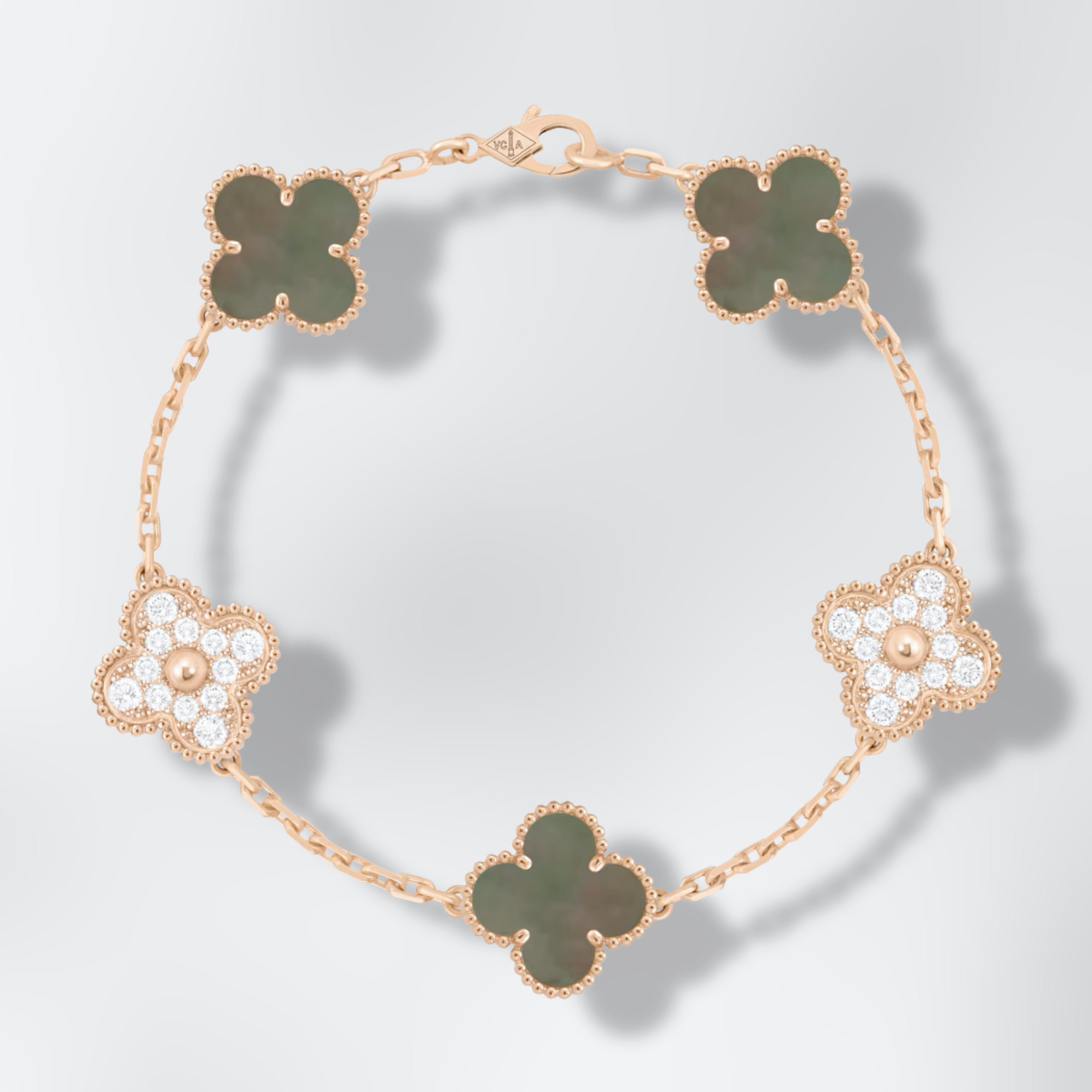 Bracelet Nacre Alhambra 5 motifs