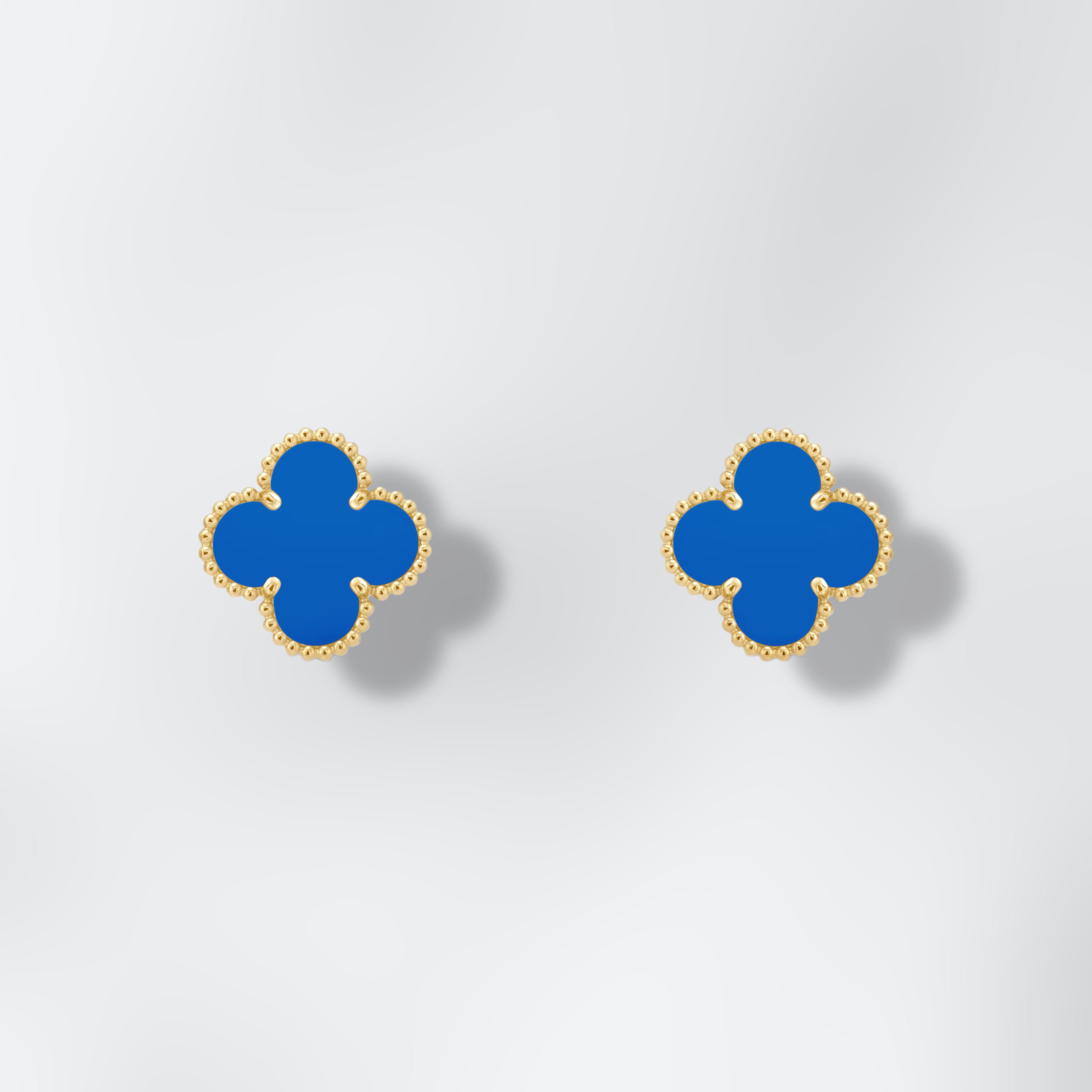 Boucles d'oreilles Agate Alhambra