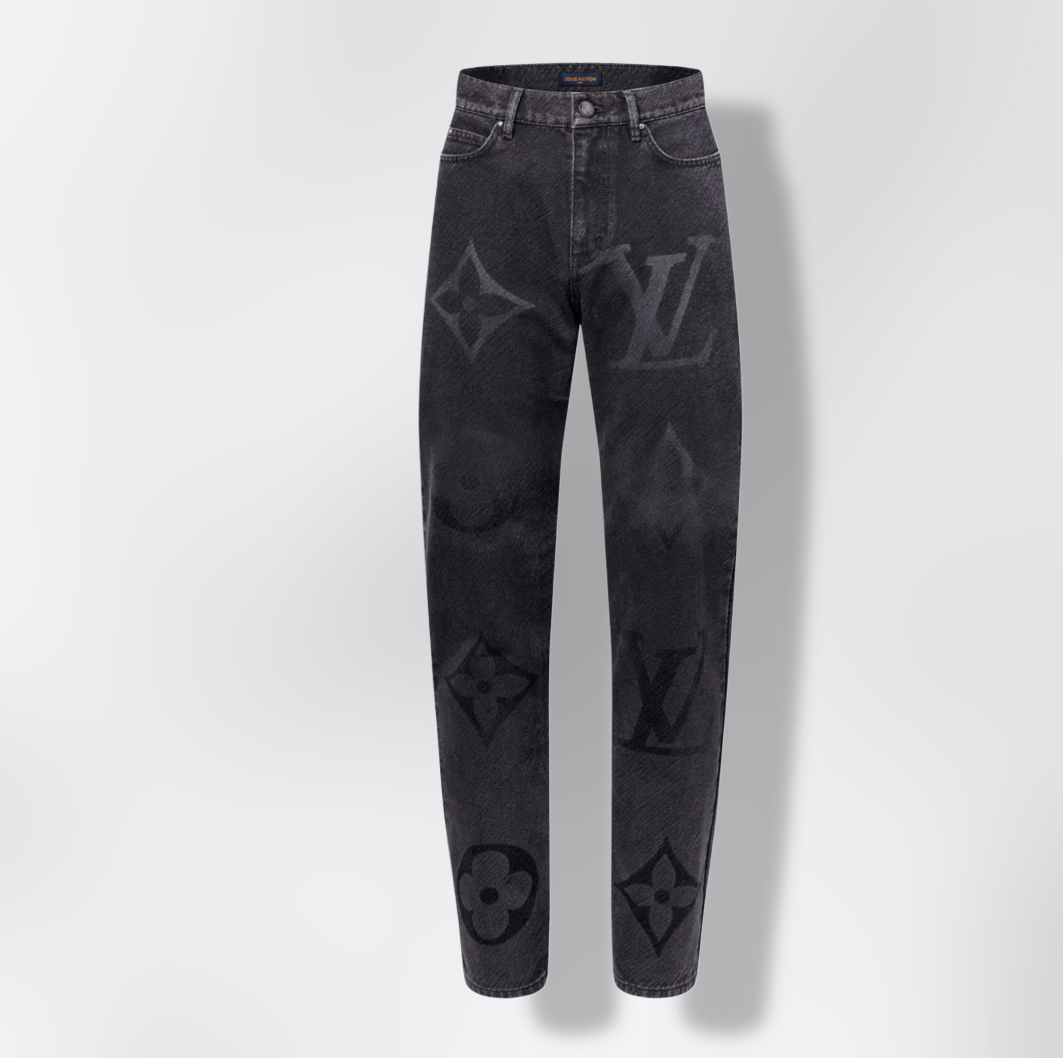 Pantalon Monogram en denim