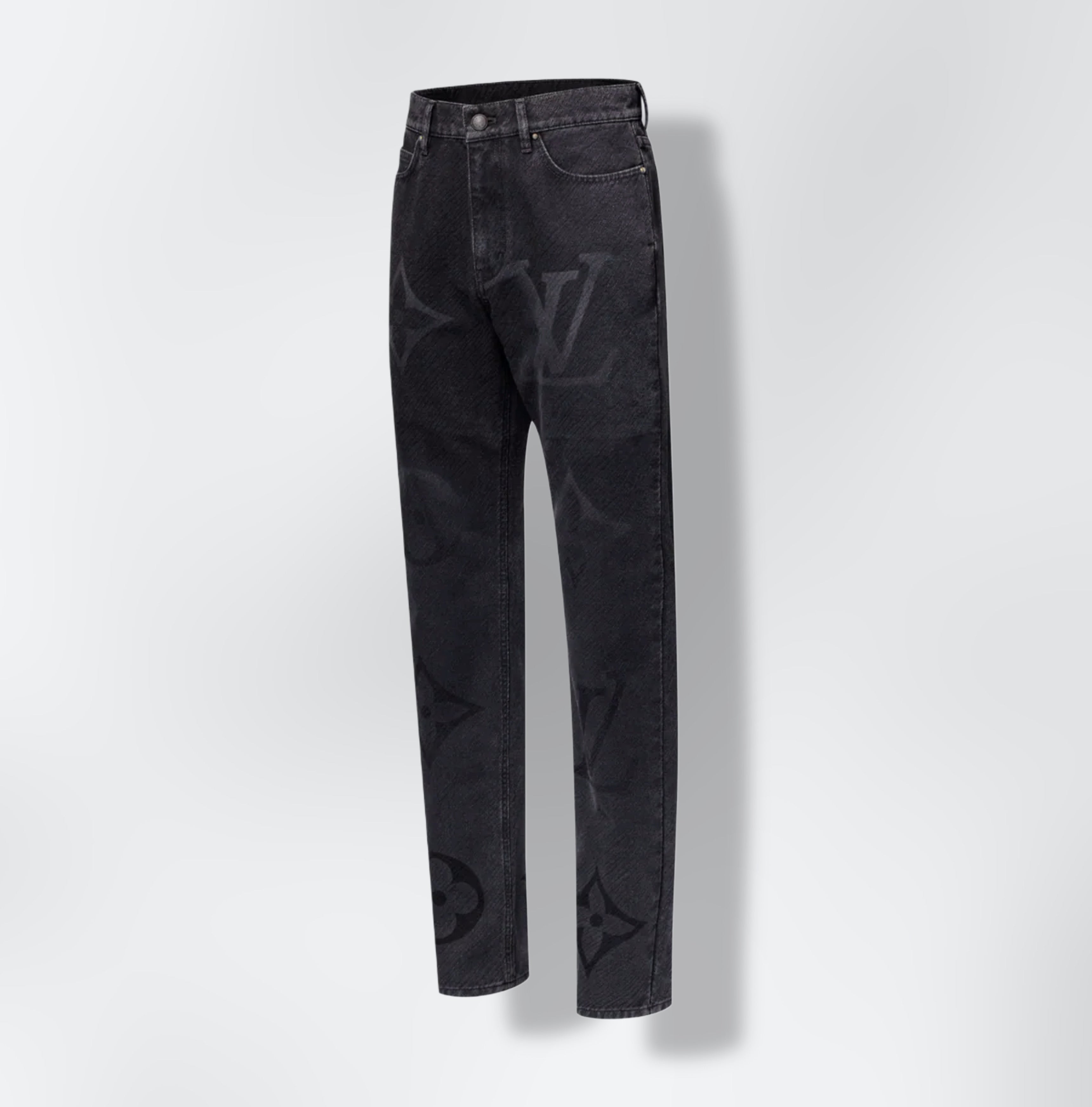 Pantalon Monogram en denim