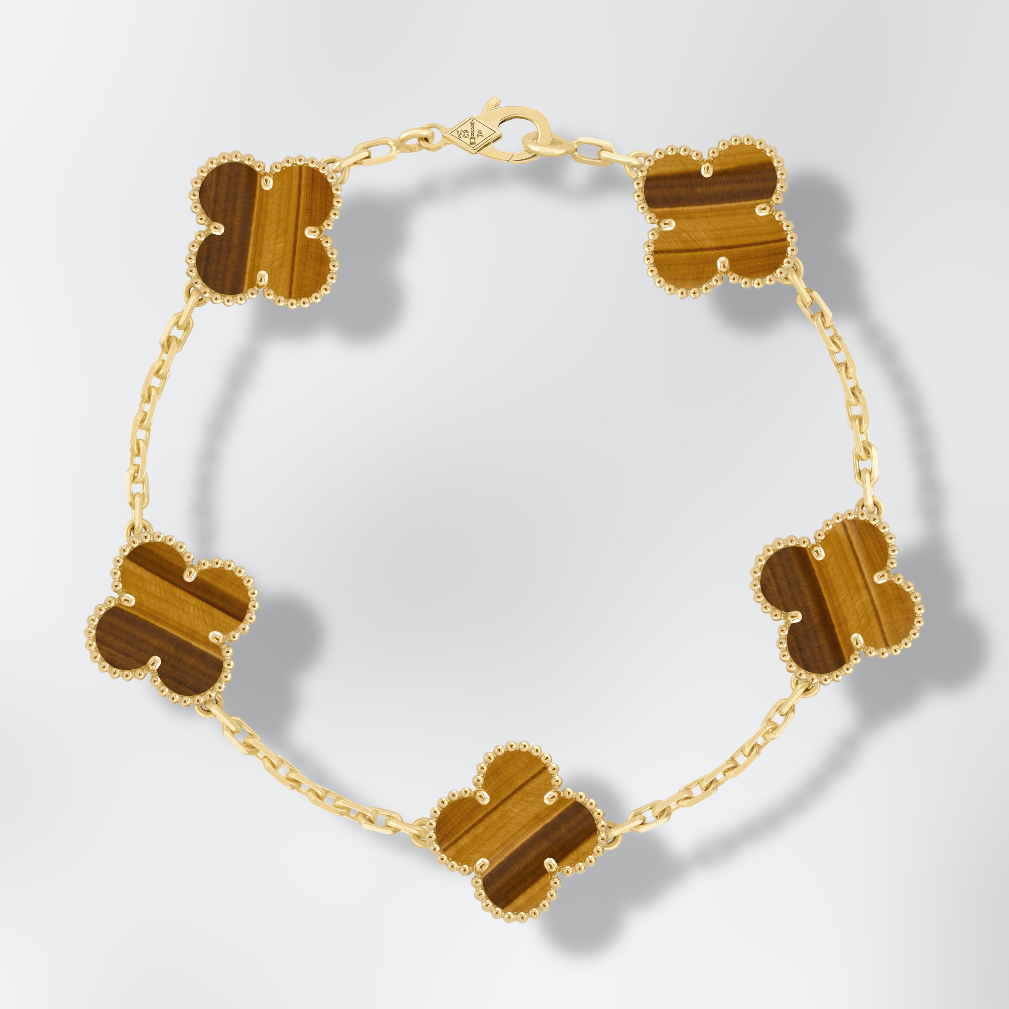 Bracelet Oeil De Tigre Alhambra 5 motifs