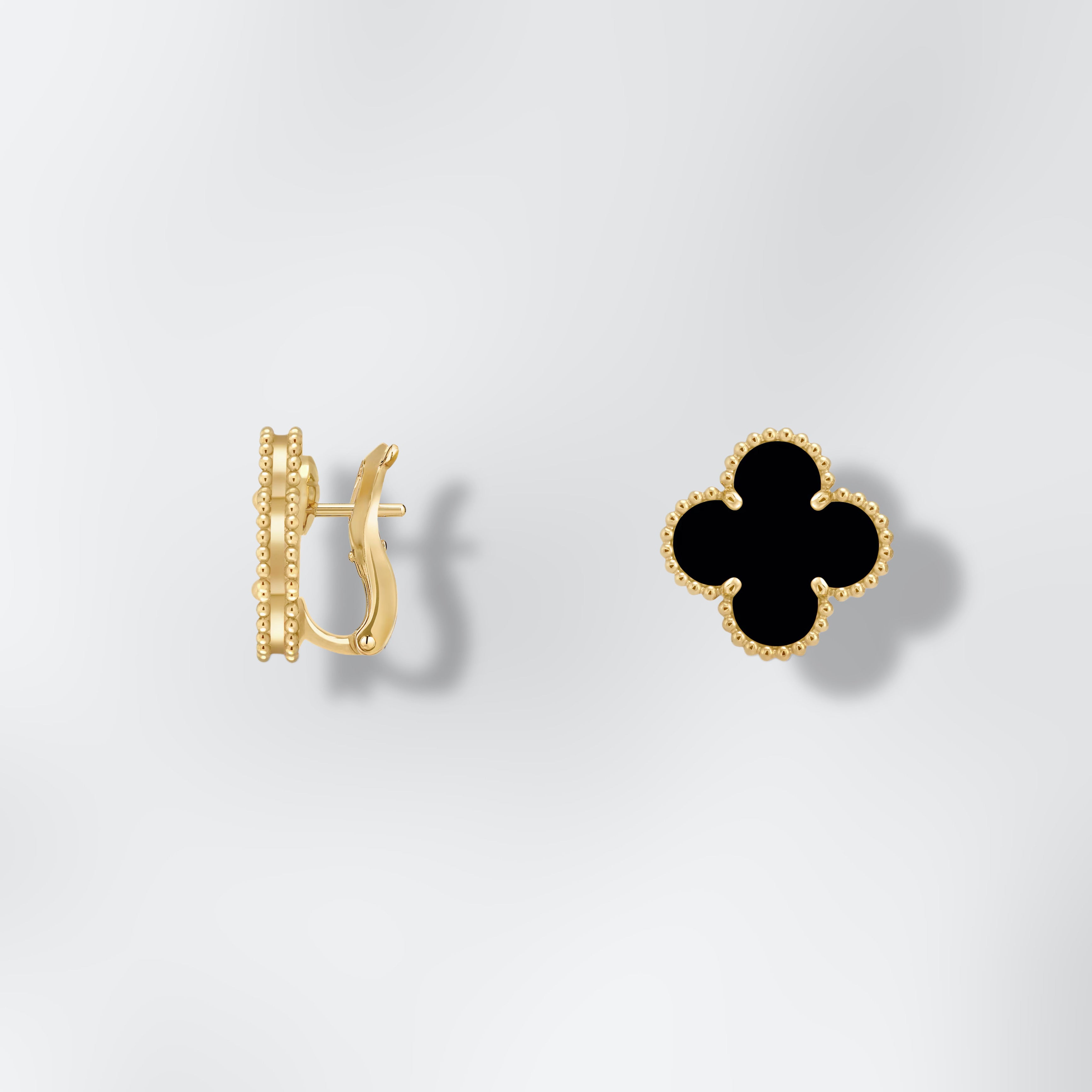 Boucles d'oreilles Onyx Alhambra